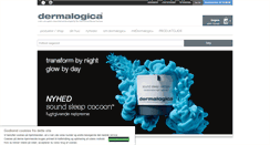 Desktop Screenshot of dermalogica.dk